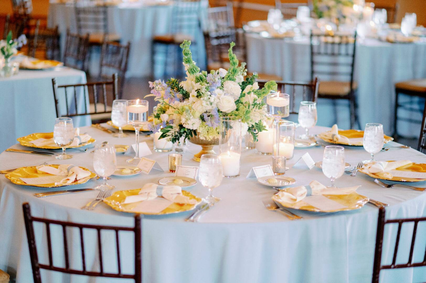 Wedding guest table