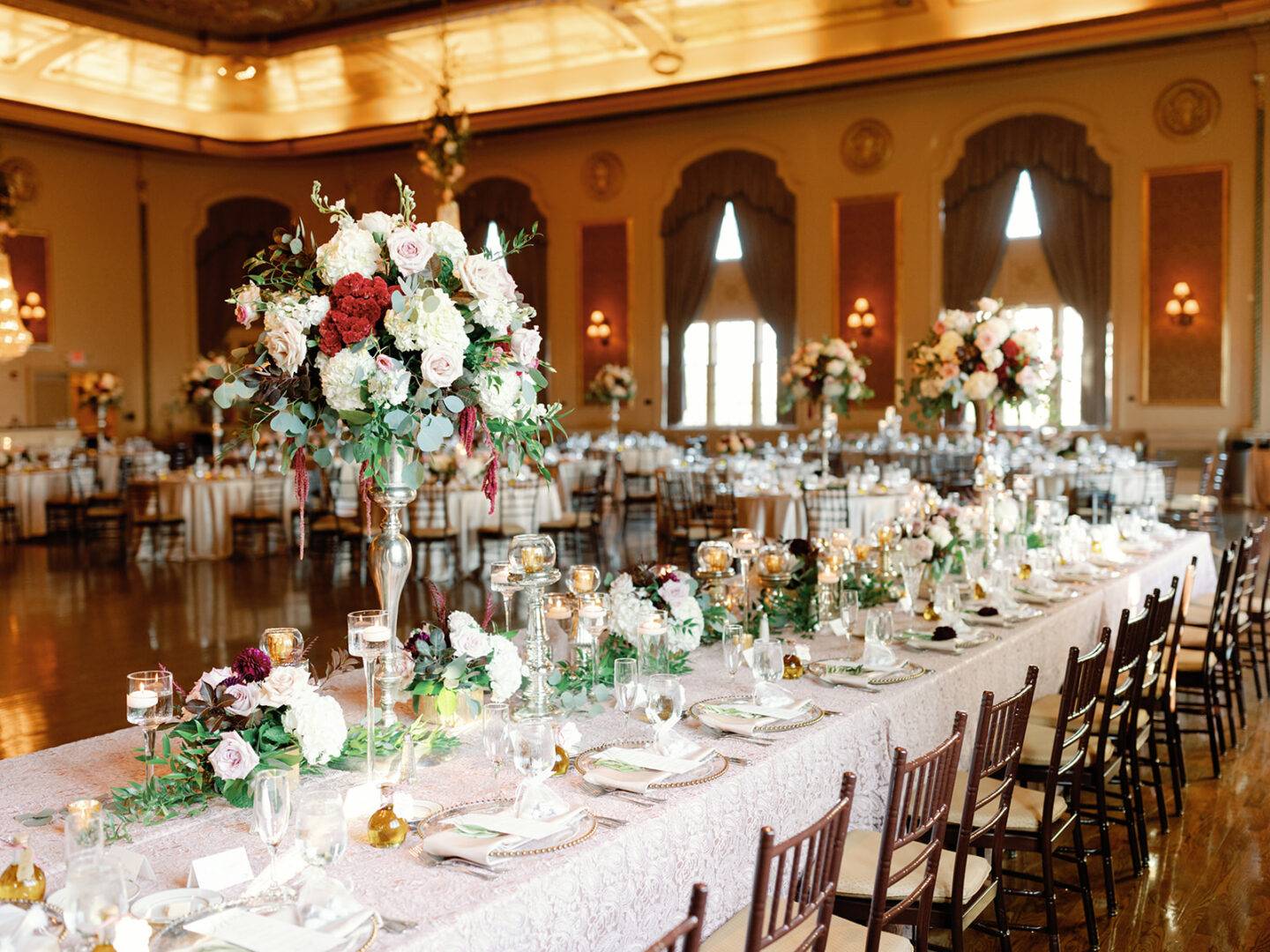 Wedding Decorated table 